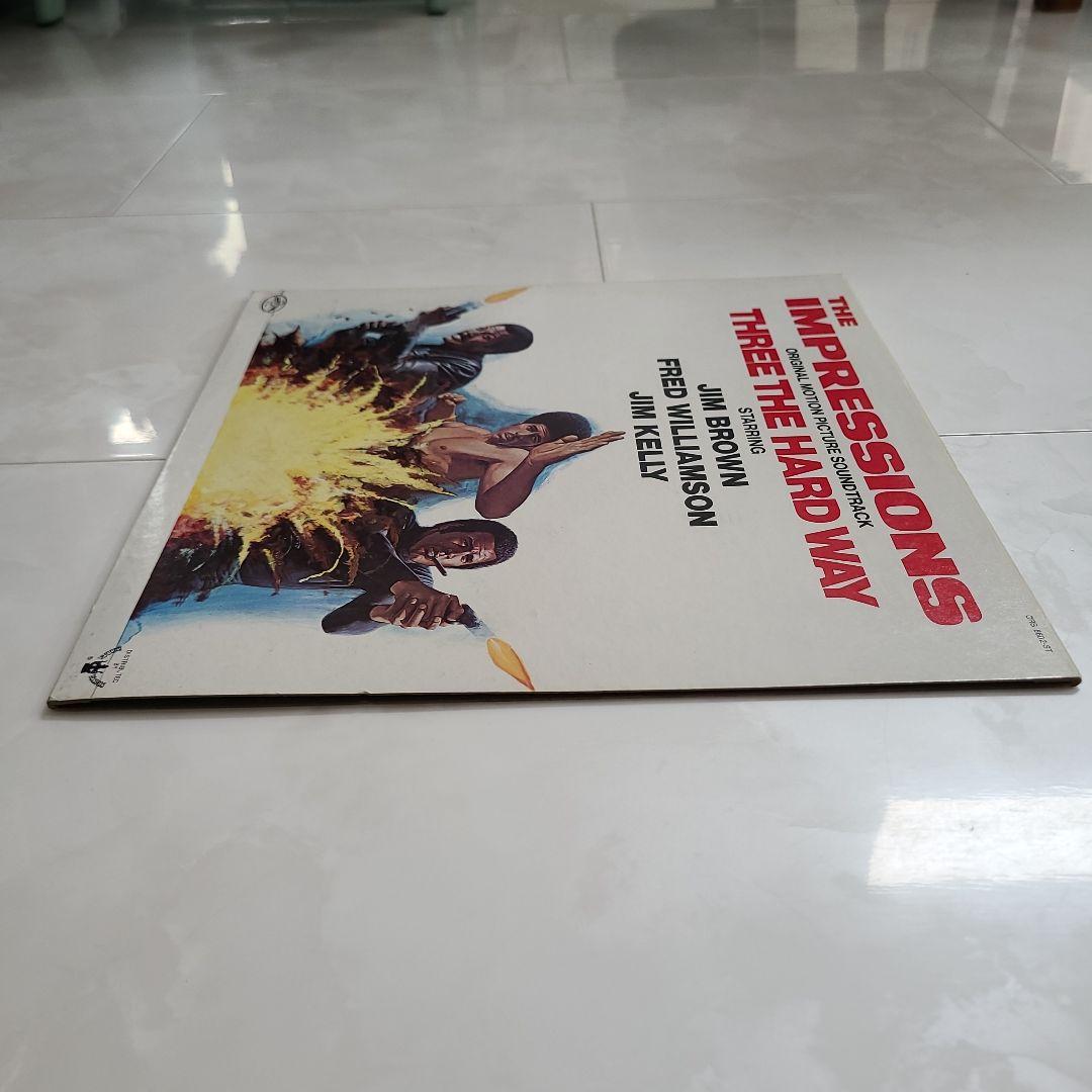 ★ＵＳオリジナル盤★スリー・ザ・ハード・ウェイ』THE IMPRESSIONS