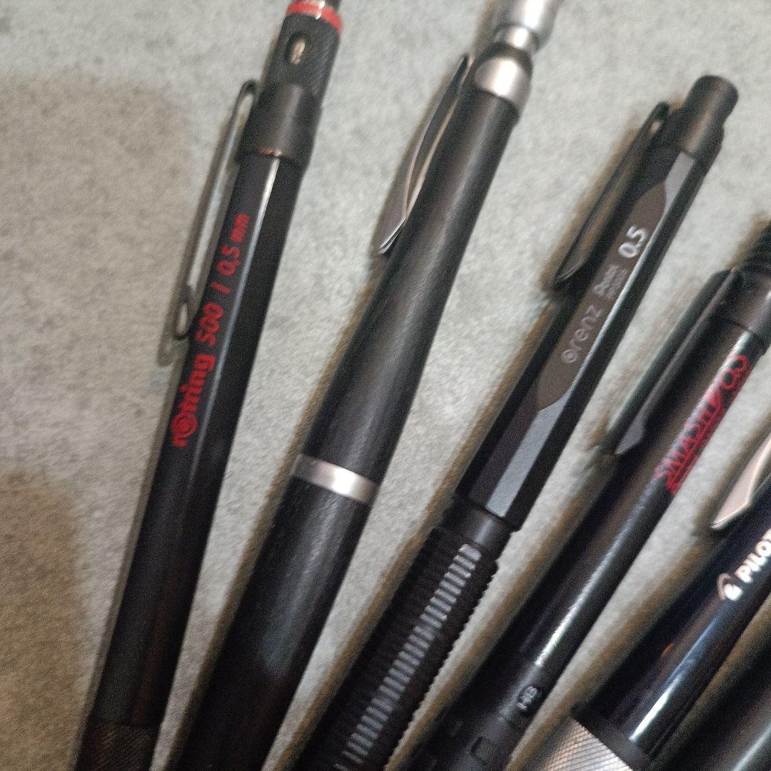 シャーペン　7本セット　芯付き　文房具まとめ売り