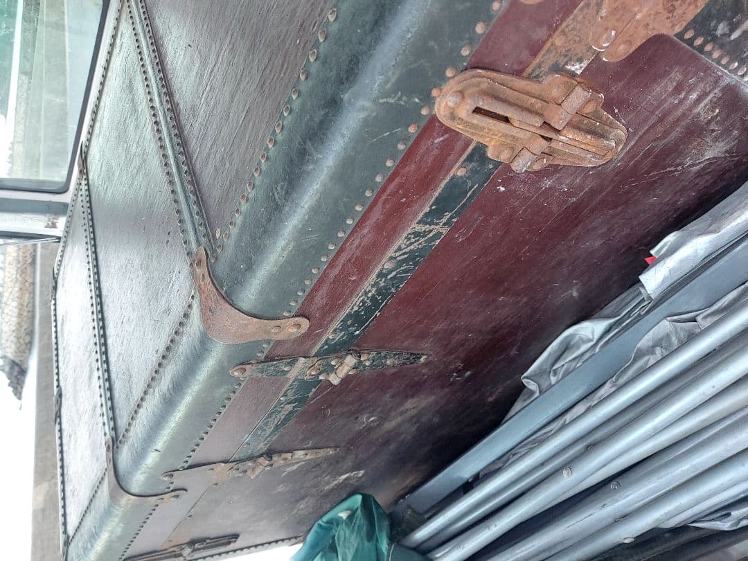 100年以上前の船舶トランク 当時もの