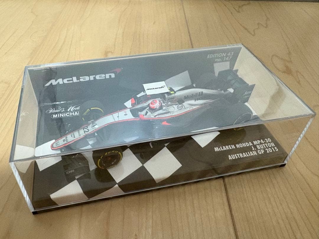 ミニチャンプス 1/43 F1 マクラーレン ホンダ MP4-30 MP4-31