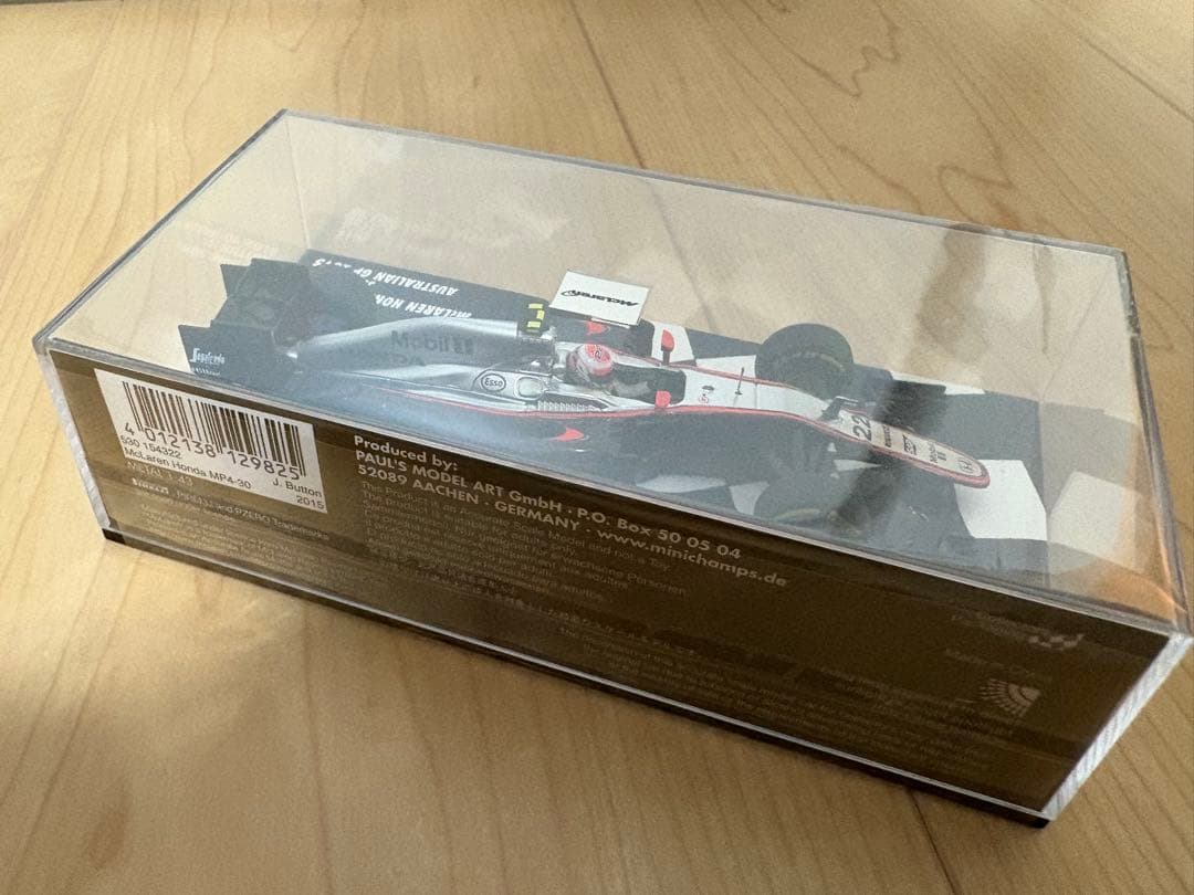 ミニチャンプス 1/43 F1 マクラーレン ホンダ MP4-30 MP4-31