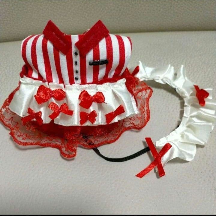 期間限定販売 =Love 仲直りシュークリーム風 衣装 ぬいぐるみ用 服 完成品