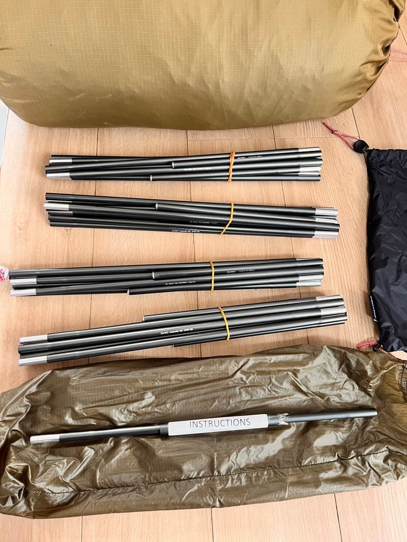 A&F 国内正規品ヒルバーグ　ケロン4gt サンド　純正フットプリント　セット