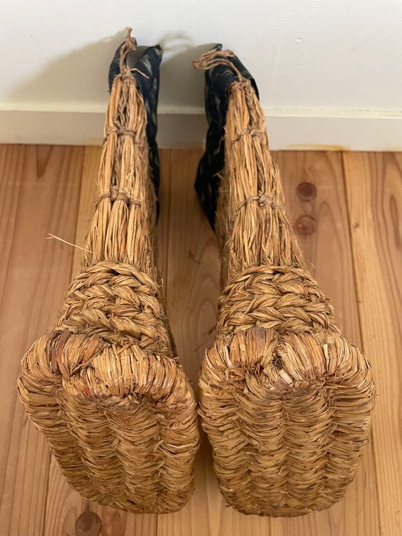 わらぐつ　わらくつ　藁くつ　藁靴　藁沓　民藝　民芸