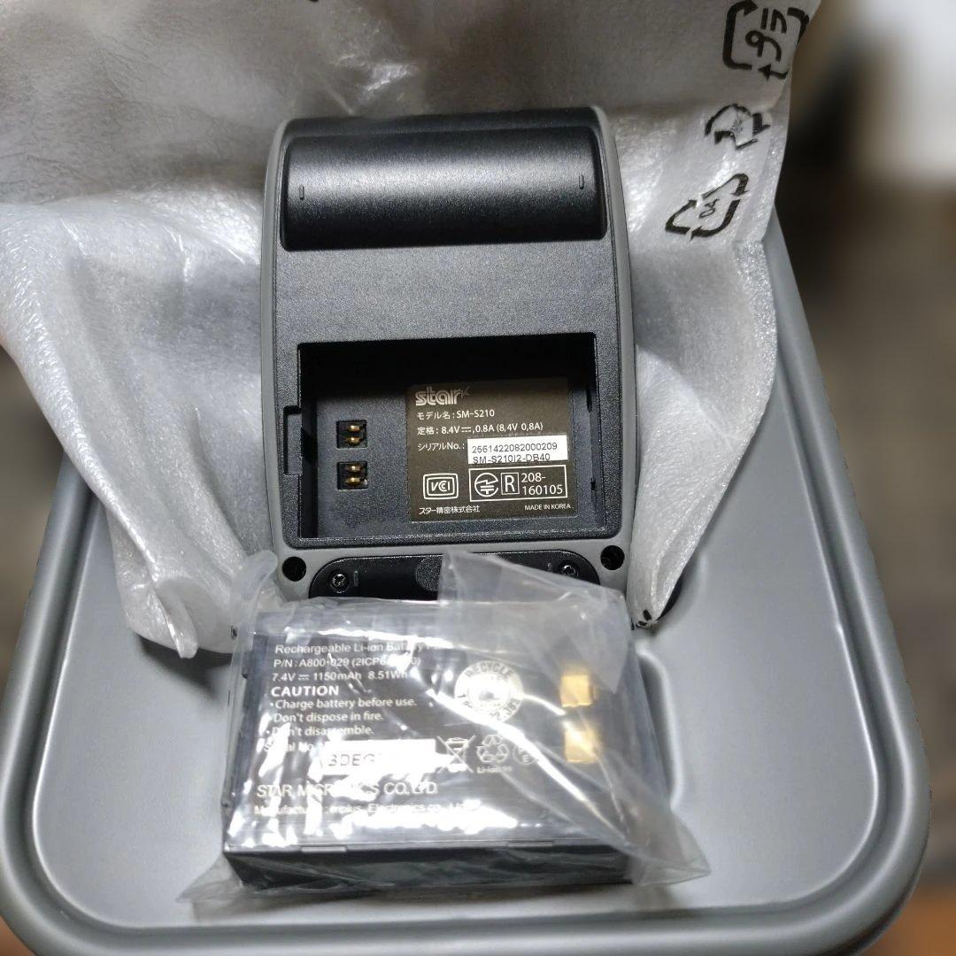 スター精密 【SM-S210i モバイルレシート プリンター】✭新品⑥