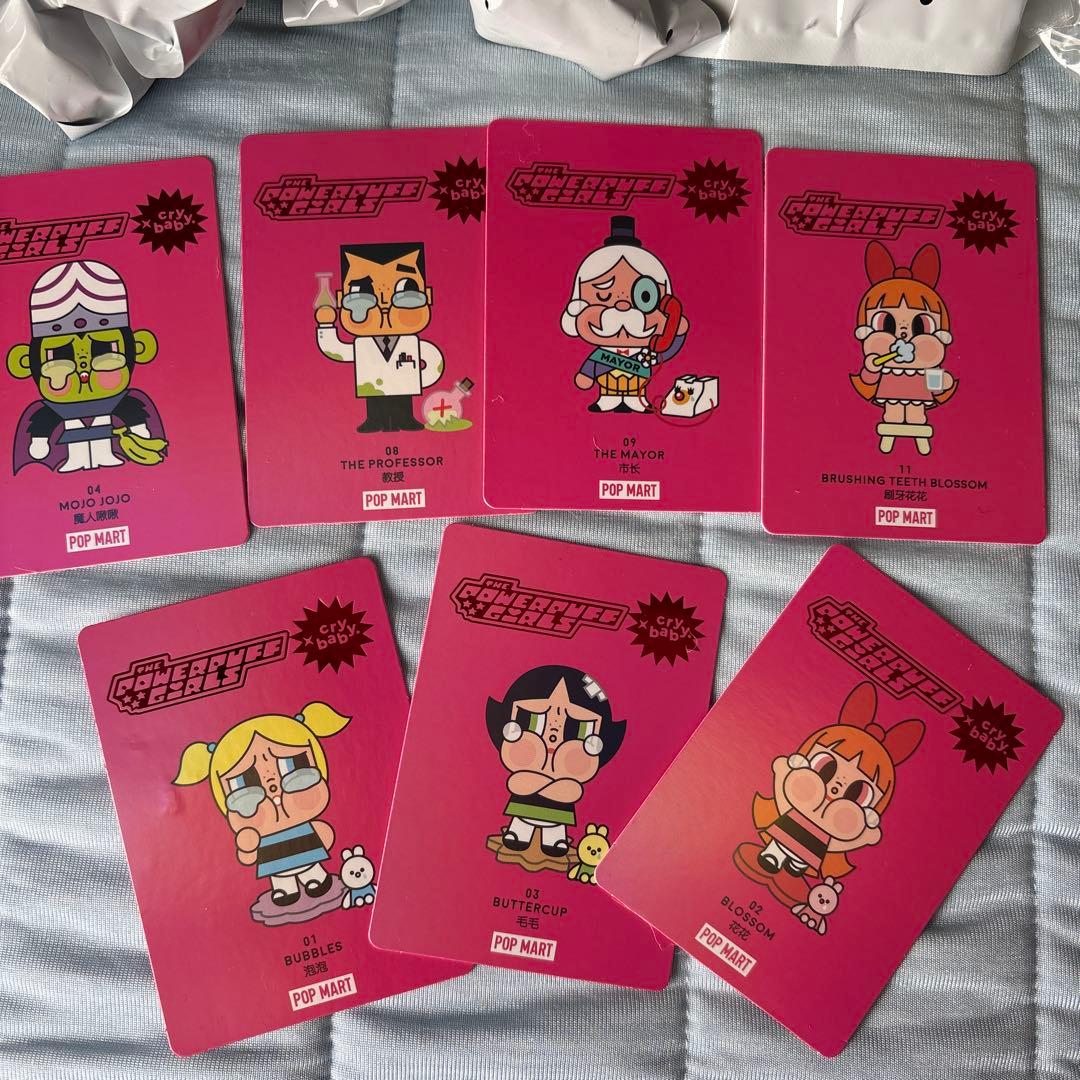 POP MART パーワーパフガールズ　フィギュア 7体セット
