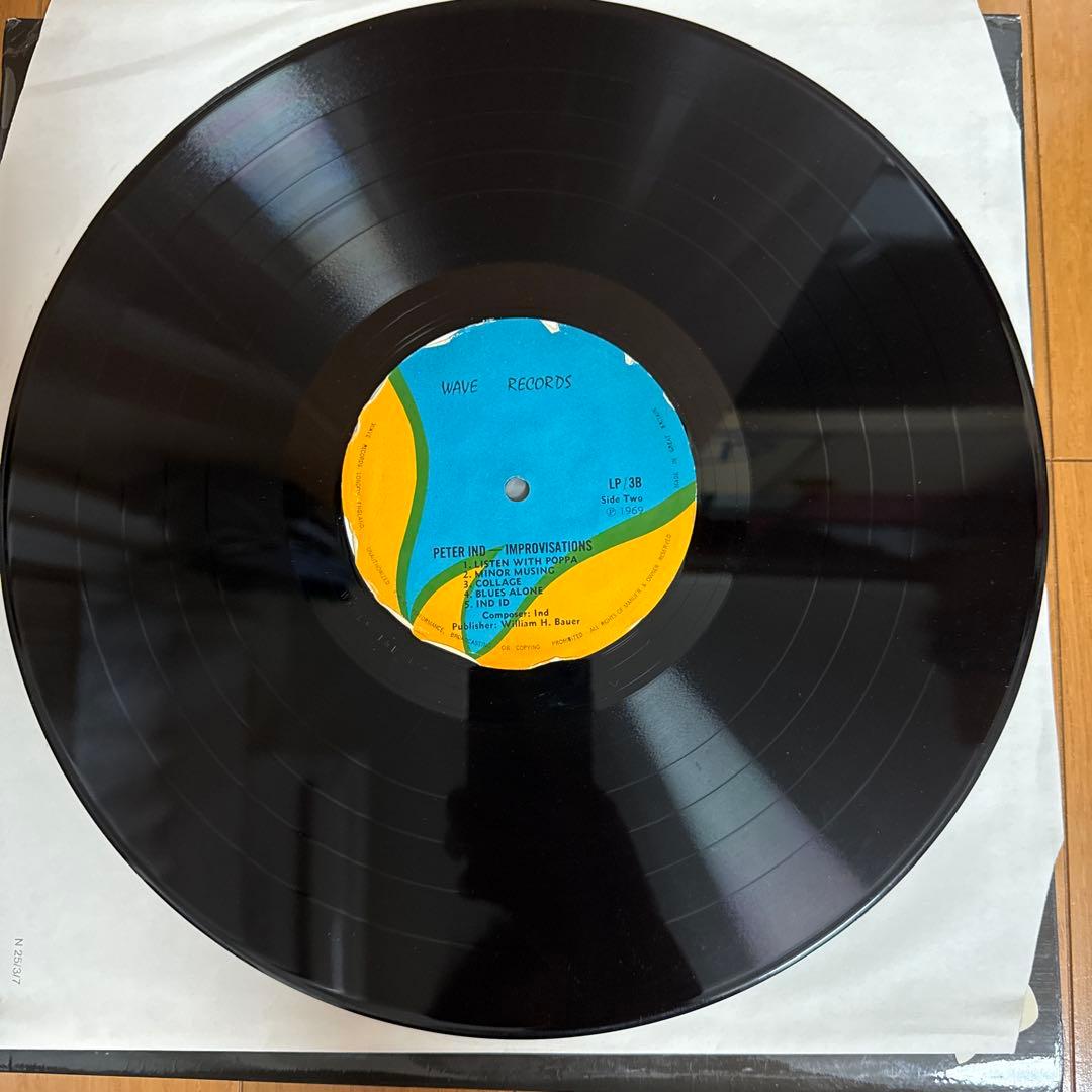 Improvisation ピーターインド レコード レア 希少盤 LP ジャズ