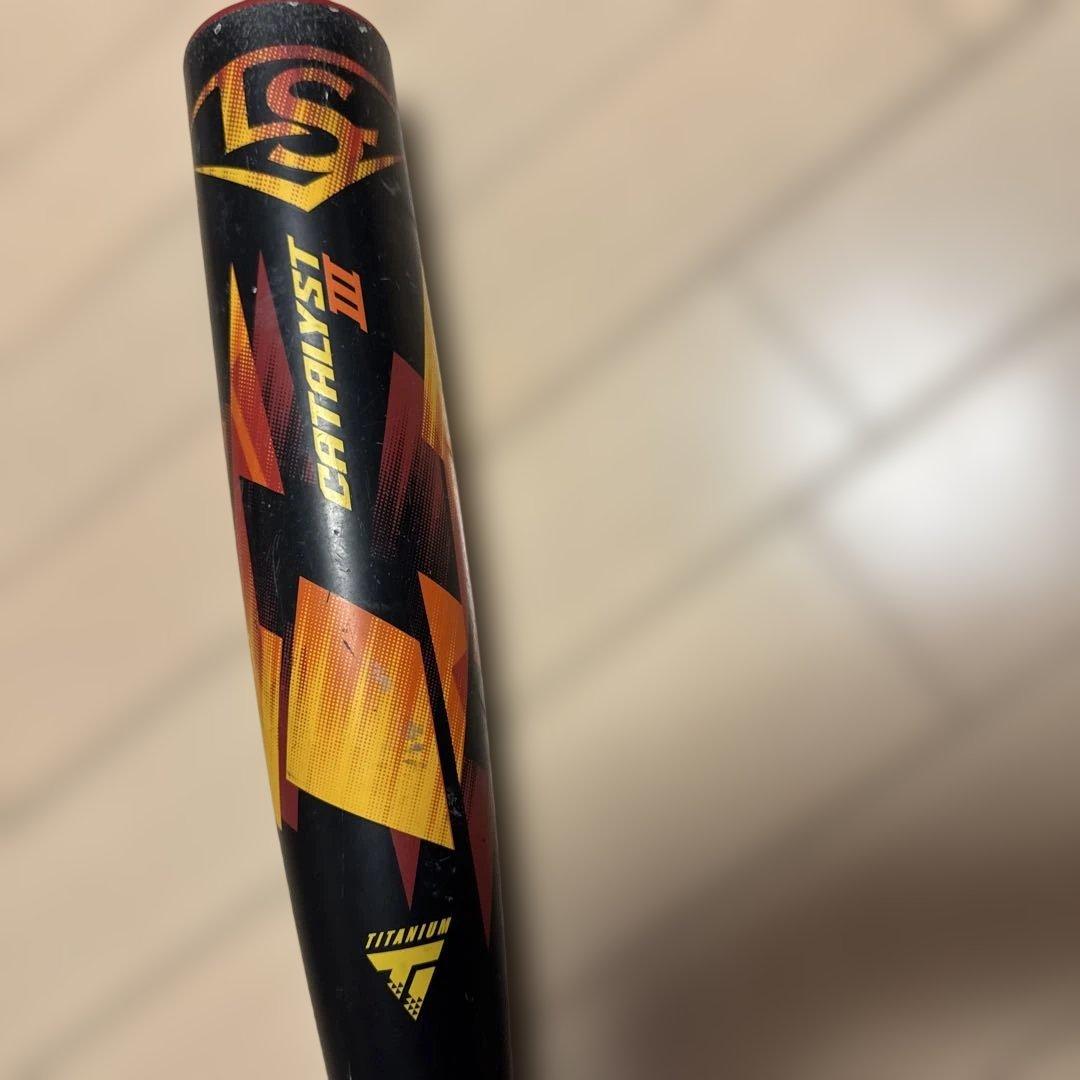 超美品カタリスト3TI トップバランス ルイスビルスラッガー 少年軟式用バット