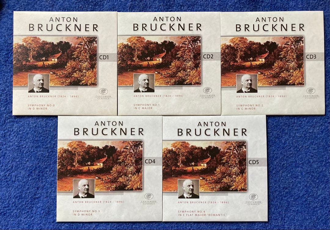 【10CD】　アントン・ブルックナー　交響曲全集