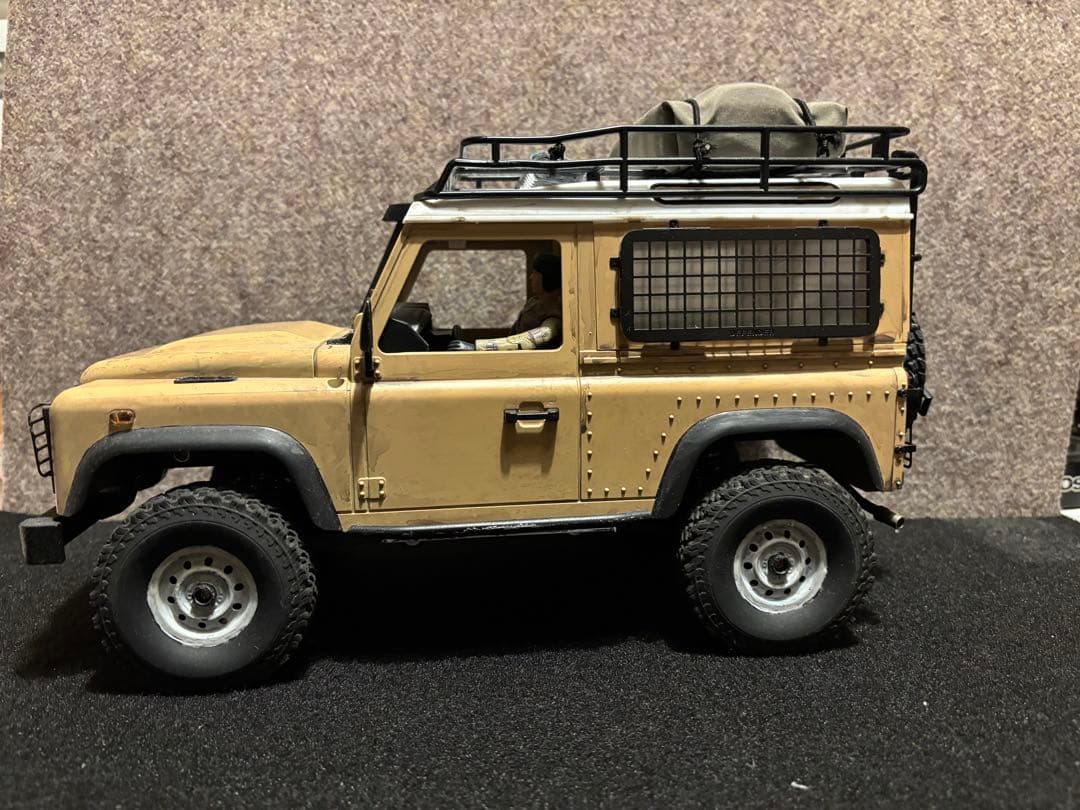 wpl ミニクローラー　ラジコン　MN90ディフェンダーD90