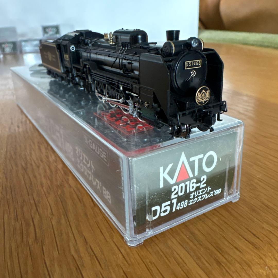 【希少】KATO 2016-2 D51 498オリエントエクスプレス'88 年⑤