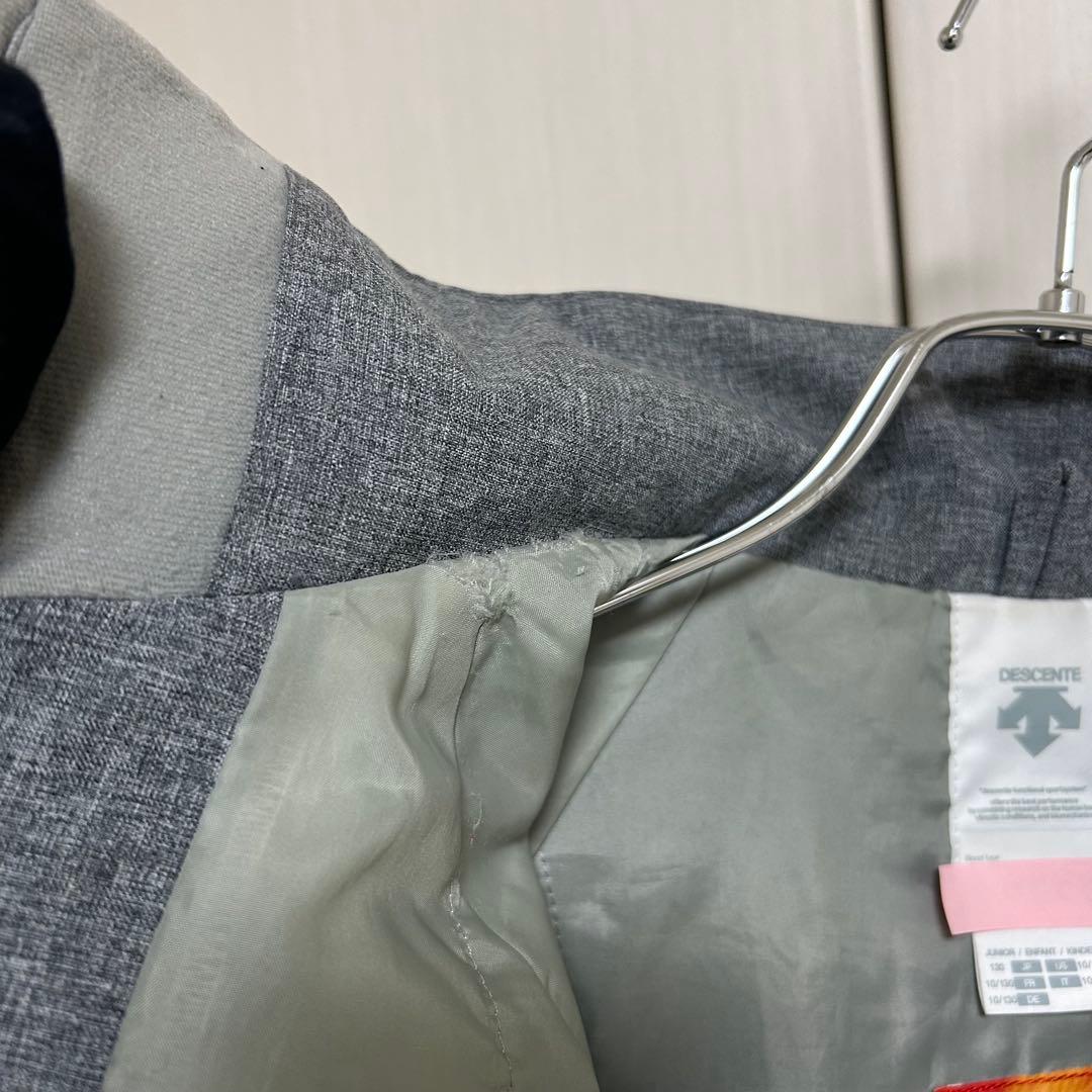 DESCENTE 子ども用スキーウェア ネイビー　130cm 帽子　おまけ