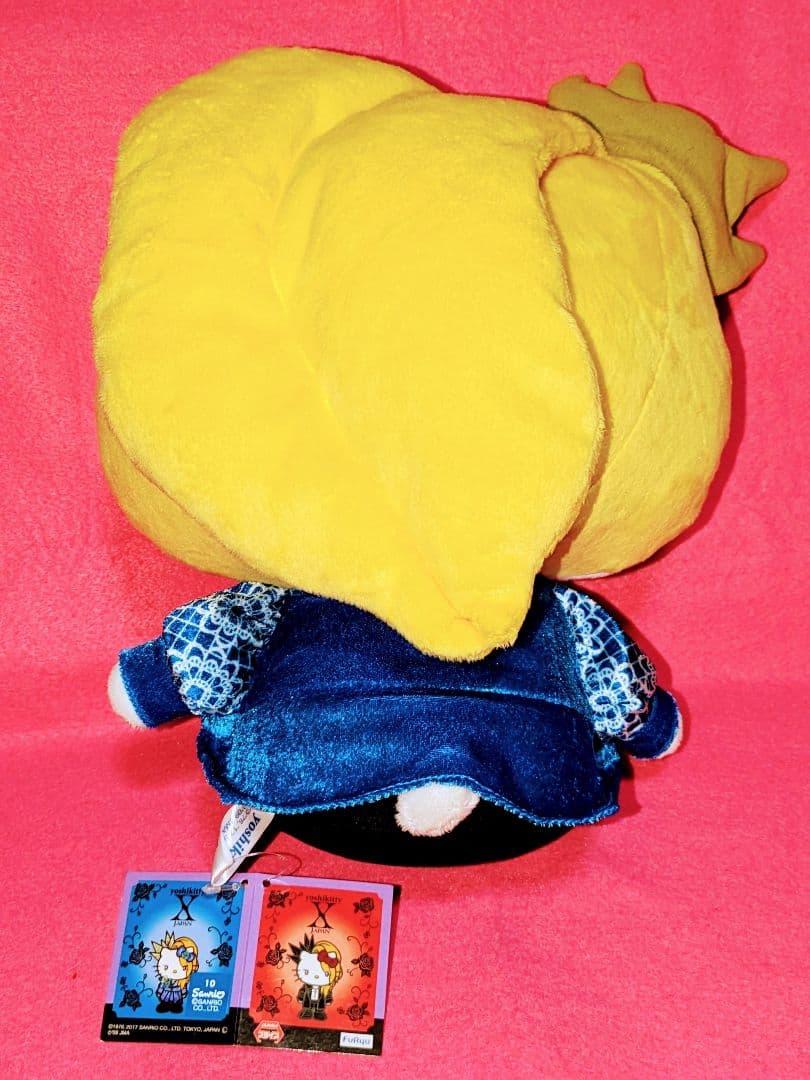 ♡超希少♡YOSHI　KITTY✭BIG ぬいぐるみ　マスコット✭青衣装✮