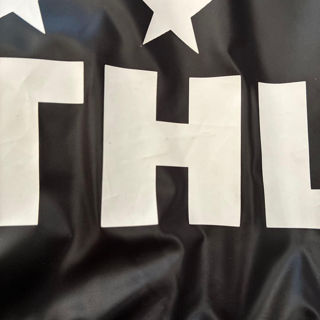 【美品】★ATHLETA アスレタ ベンチコート カモ　ブラック サイズS★