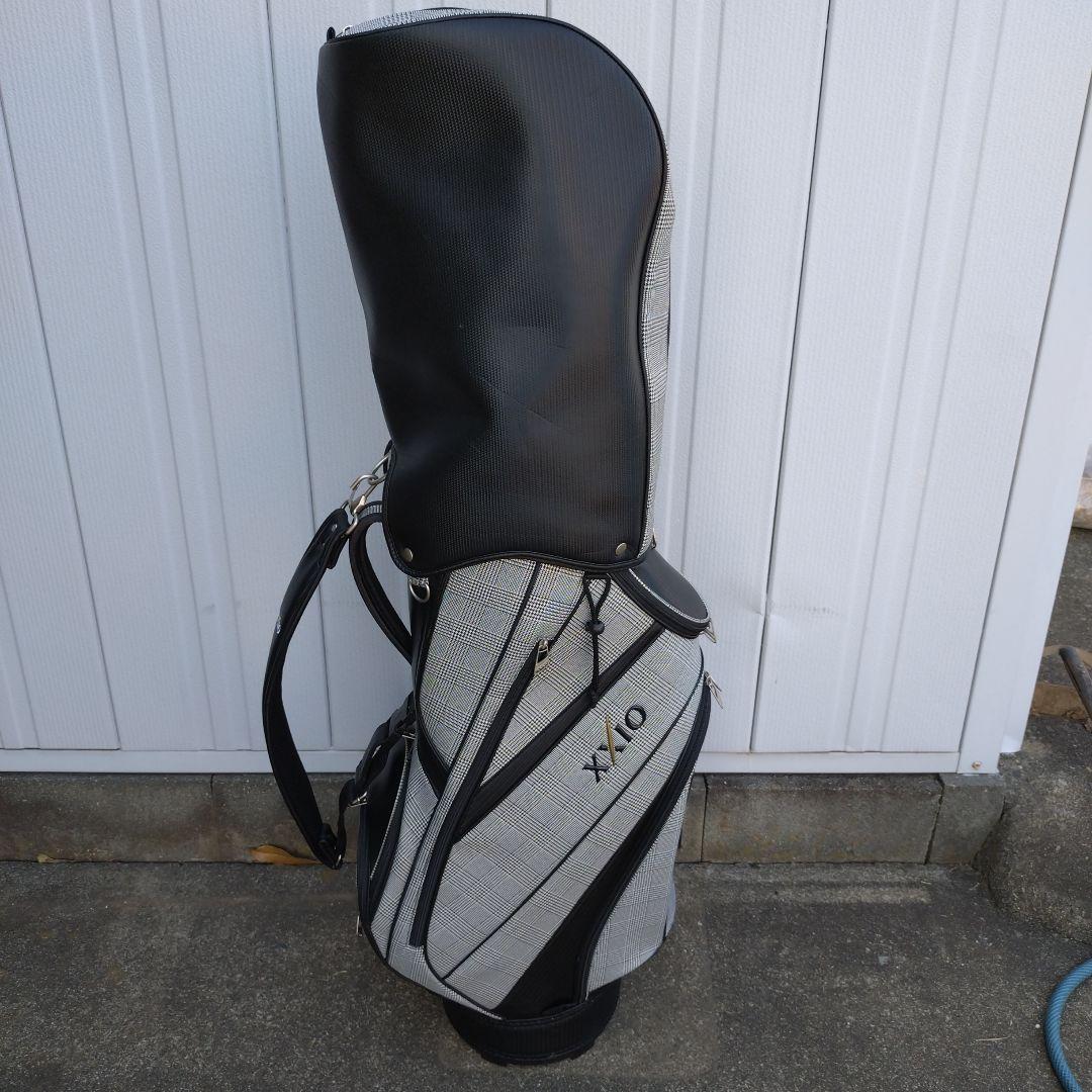 XXIO チェック柄 キャディバッグ