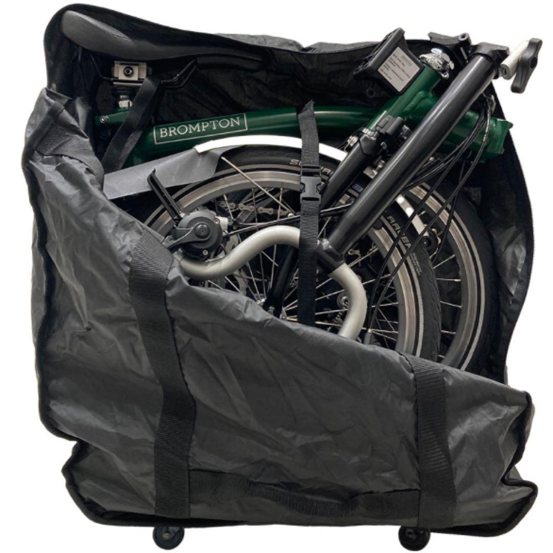 ころがーるMARUTO キャスター付きでころがして移動可能なブロンプトン用輪行袋