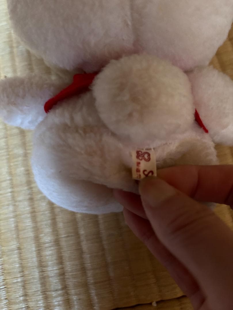 【激レア】1976年製 キティぬいぐるみ／袋付　《ビンテージ》《昭和レトロ》