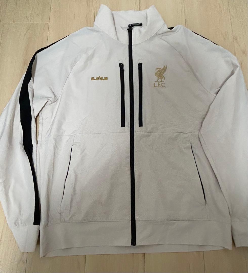 LFC×レブロンホワイト ジャージセット YNWA