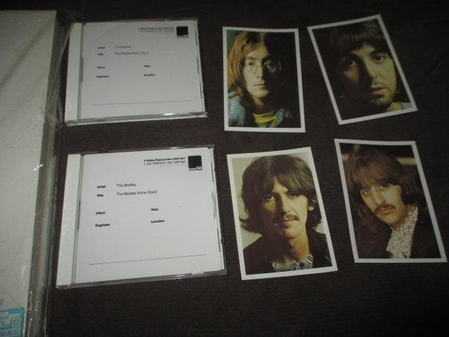 beatles white album (RARE SET!! 送料込)