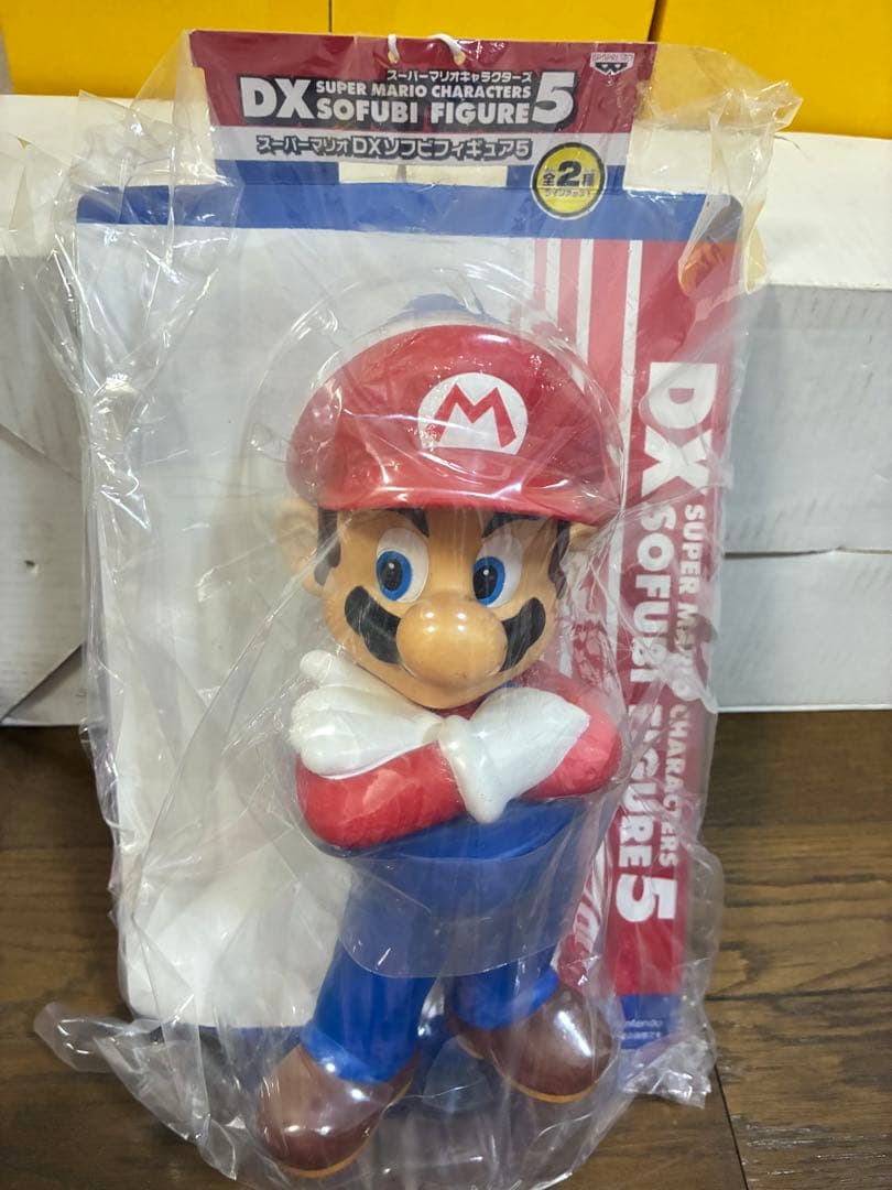 スーパーマリオ DXソフビフィギュア　ギャラクシーGALAXY ルイージクリボー
