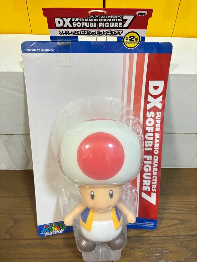 スーパーマリオ DXソフビフィギュア　ギャラクシーGALAXY ルイージクリボー