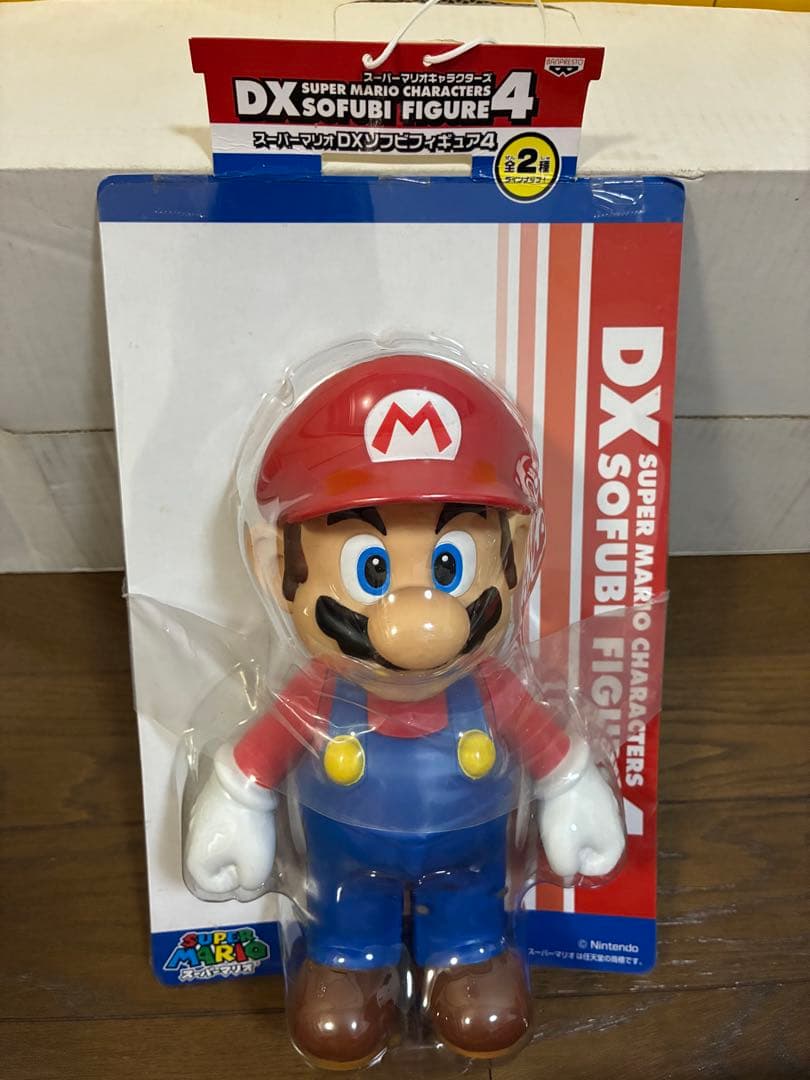 スーパーマリオ DXソフビフィギュア　ギャラクシーGALAXY ルイージクリボー