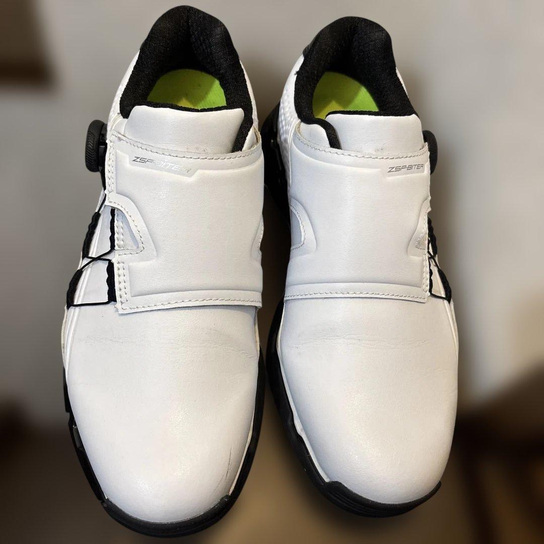 極美品　BRIDGESTONE ゴルフシューズ 24.5CM ホワイト