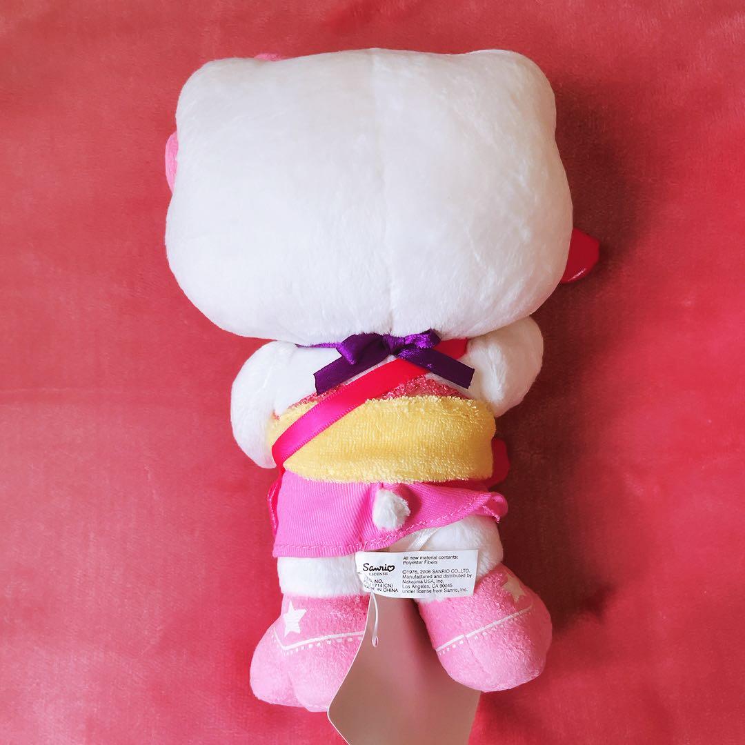 希少レア　ハローキティ　USA ぬいぐるみ　ギター　2006 サンリオ　レトロ