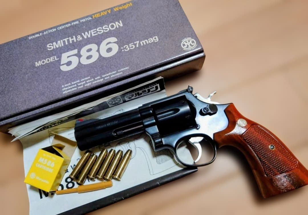 マルシン S＆W M586 HW モデルガン ( SPG 適合 玩具 )