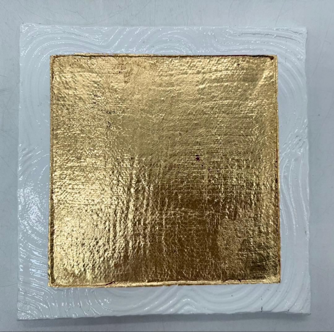 坂田甚内作　金銀彩角皿　ペア　送料込み250611