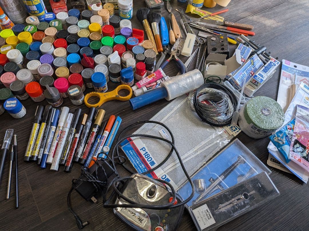 プラモデル塗装　引退品