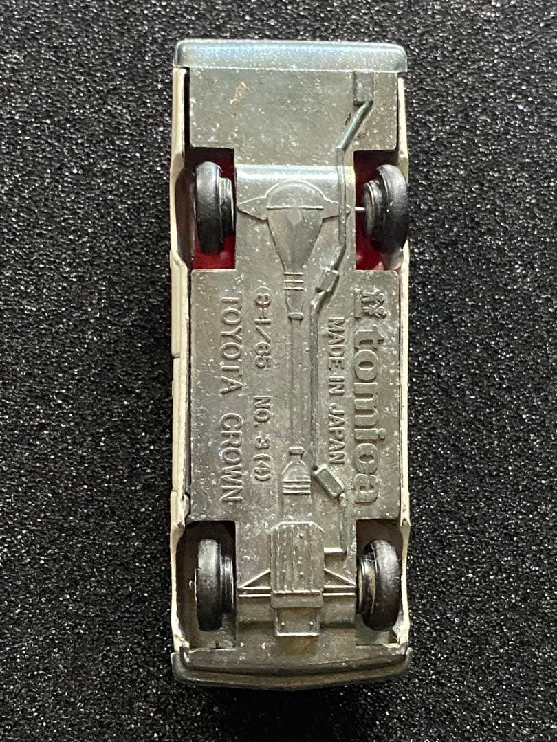 トミカ No.3 クラウンスーパーデラックス 1Aホイール 黒箱 箱付き