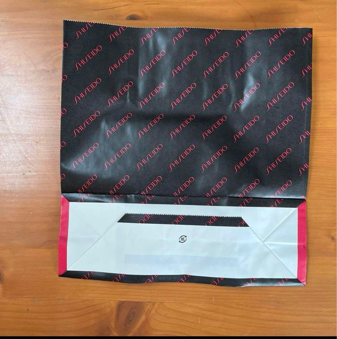 資生堂　ショッピングバッグ　コスメ　紙袋　約450枚　まとめ売り　黒　シック