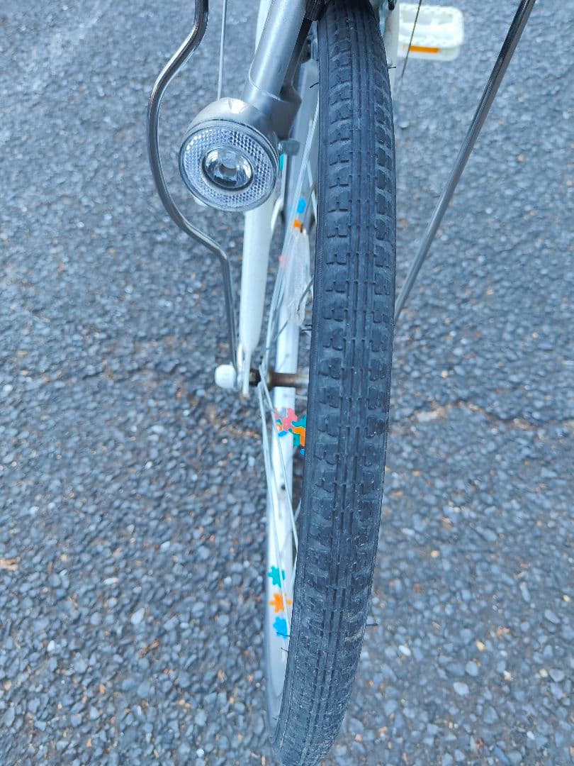 お引き取り限定 ブリヂストン 22インチ エコパル 手動式ライト シングルギア