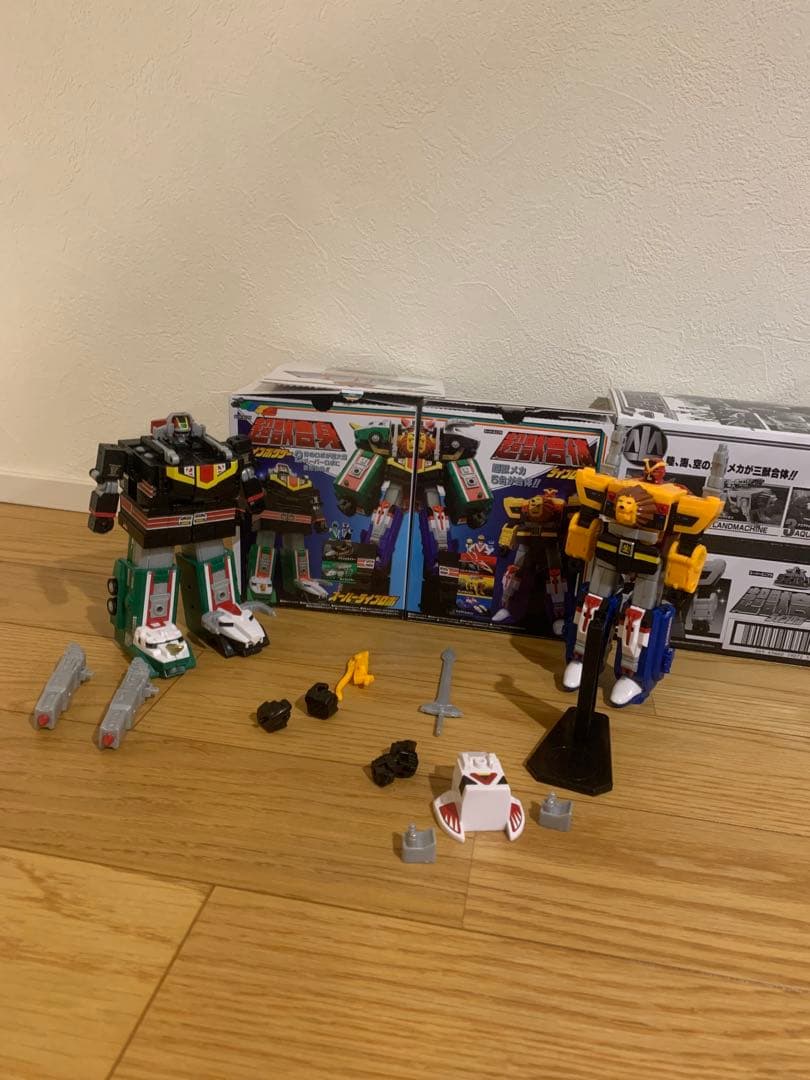 石*井様 組み立て済み　スーパーミニプラ　スーパーライブロボ　セット
