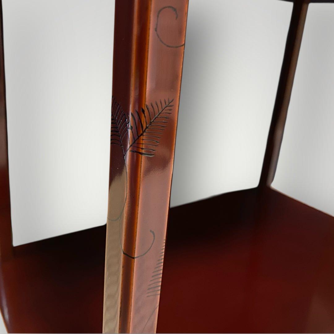 淡々斎好 表完 作 誰袖棚 共箱 茶棚 茶道具