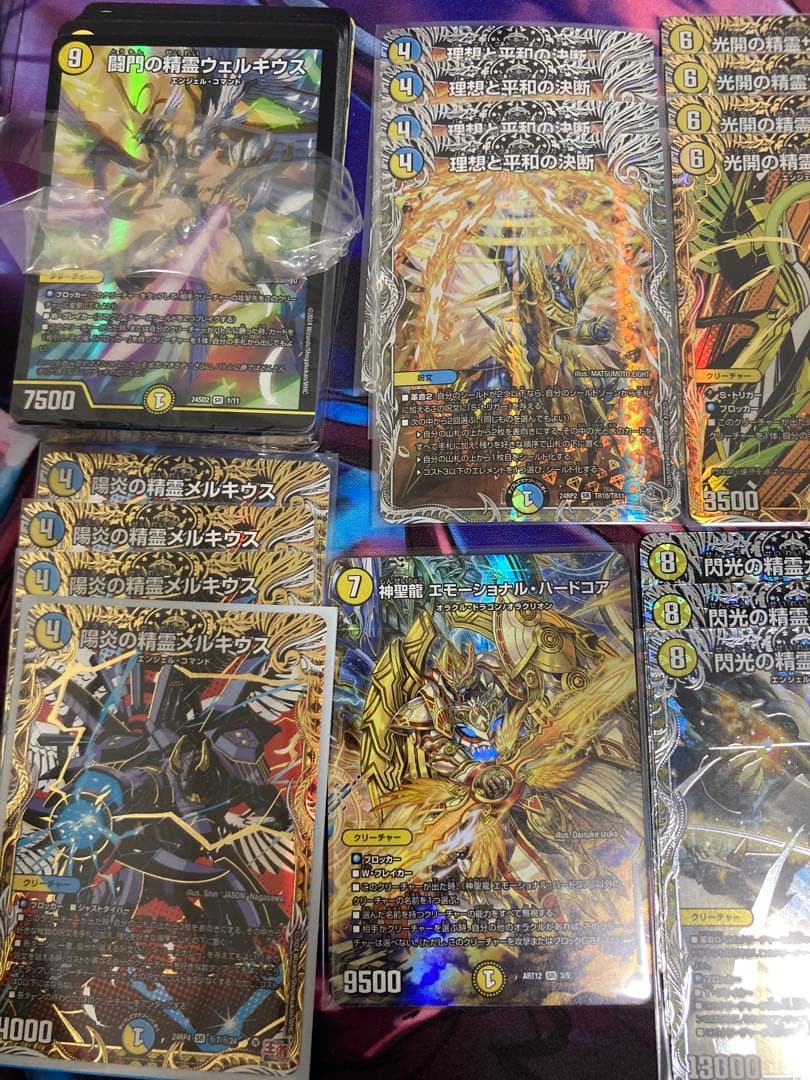 高レート青白天門デッキパーツ+Angelic wisdom1セット