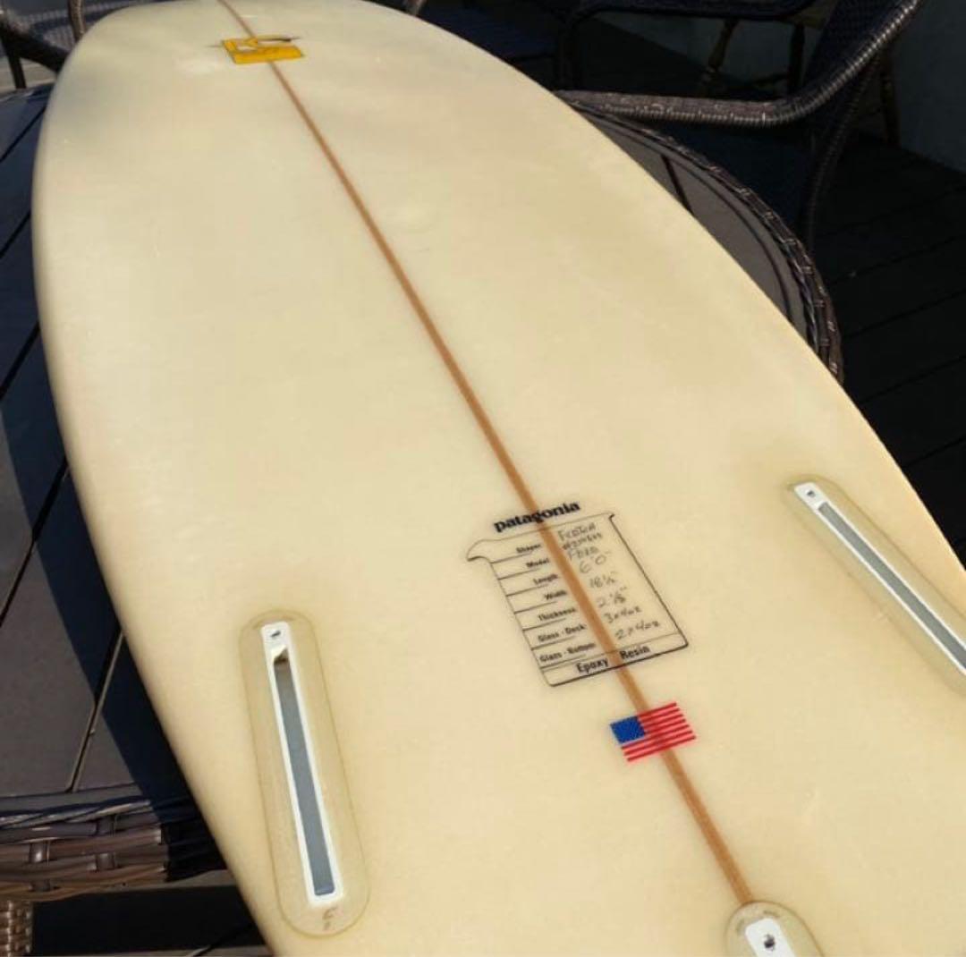 FCD サーフボード patagonia 6'0 Peke