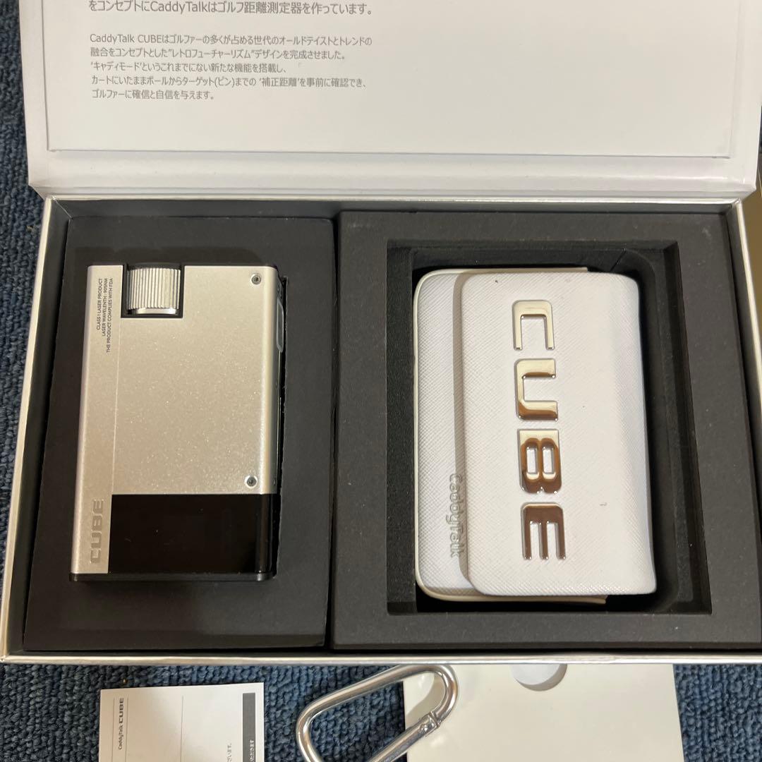 Caddytalk CUBE キャディトークキューブ 距離測定器