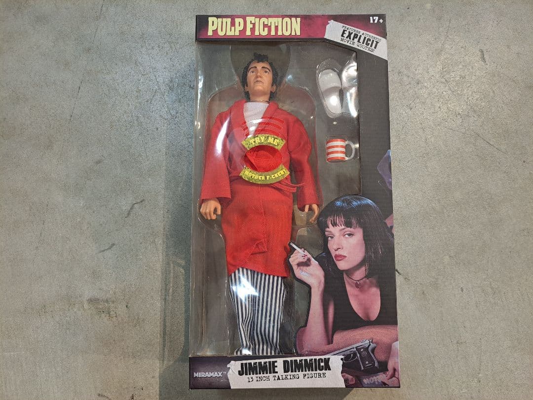 豆魚雷 パルプ・フィクション 13インチ トーキングフィギュア 全5体セット