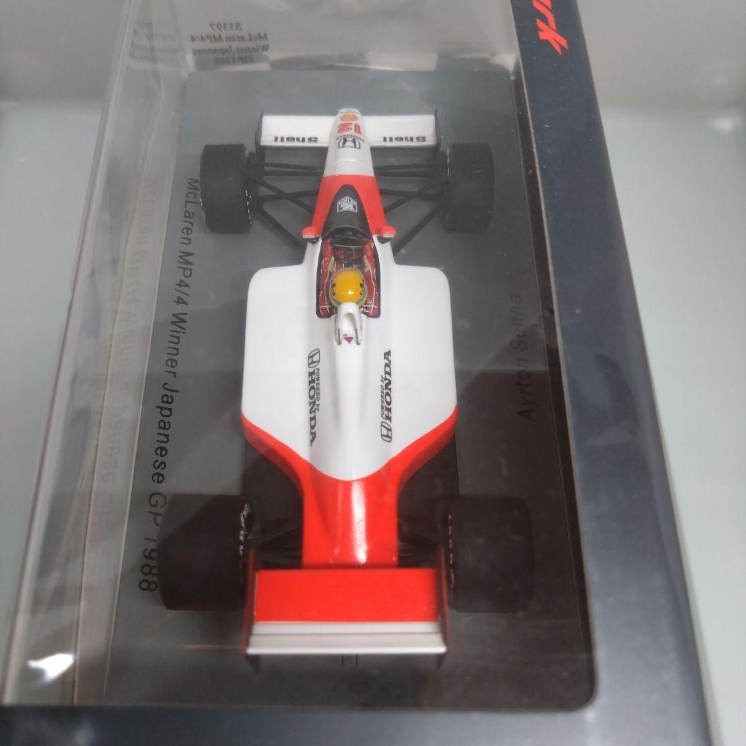 1/43スパーク マクラーレンホンダMP4/4 A.セナ 日本GP Winner