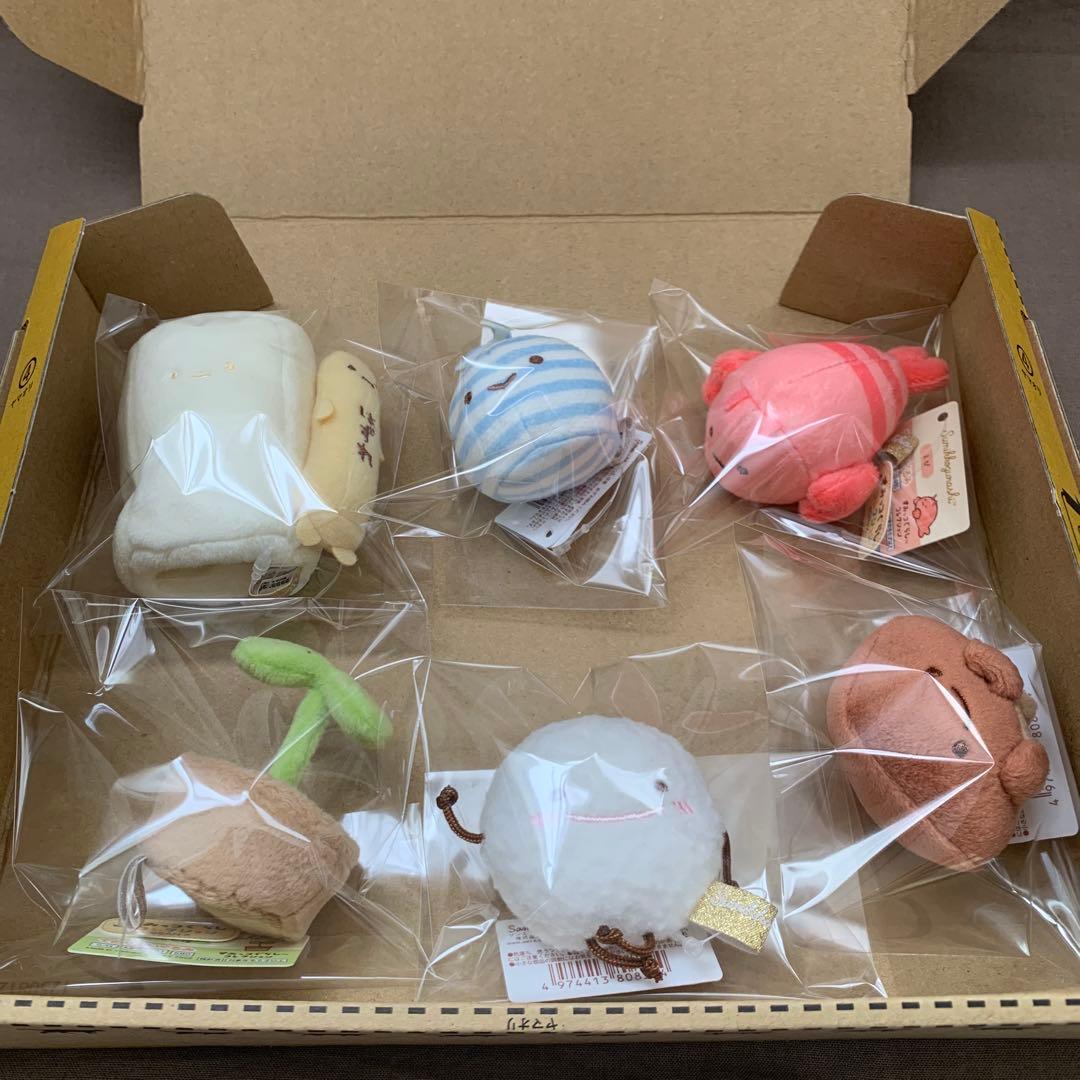 [2001]すみっコぐらし てのりぬいぐるみ　みんなあつまるんです　６点