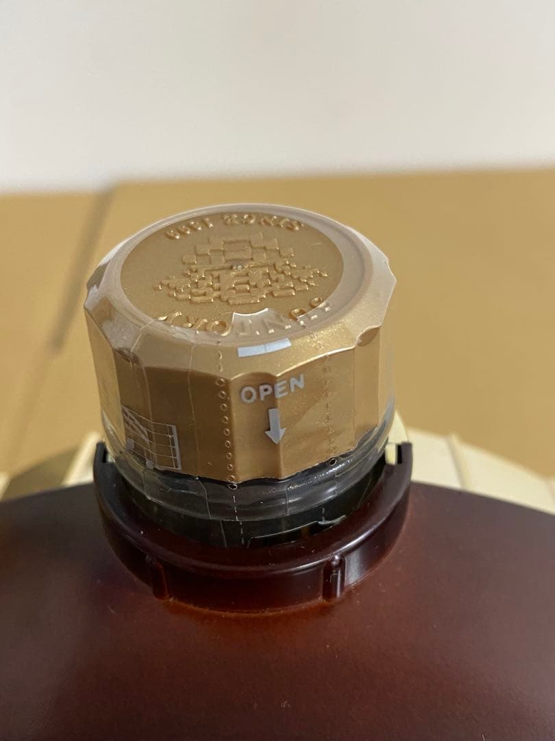 マ*ー様 Suntory Brandy Extra バンジョー型ボトル　ウイスキ