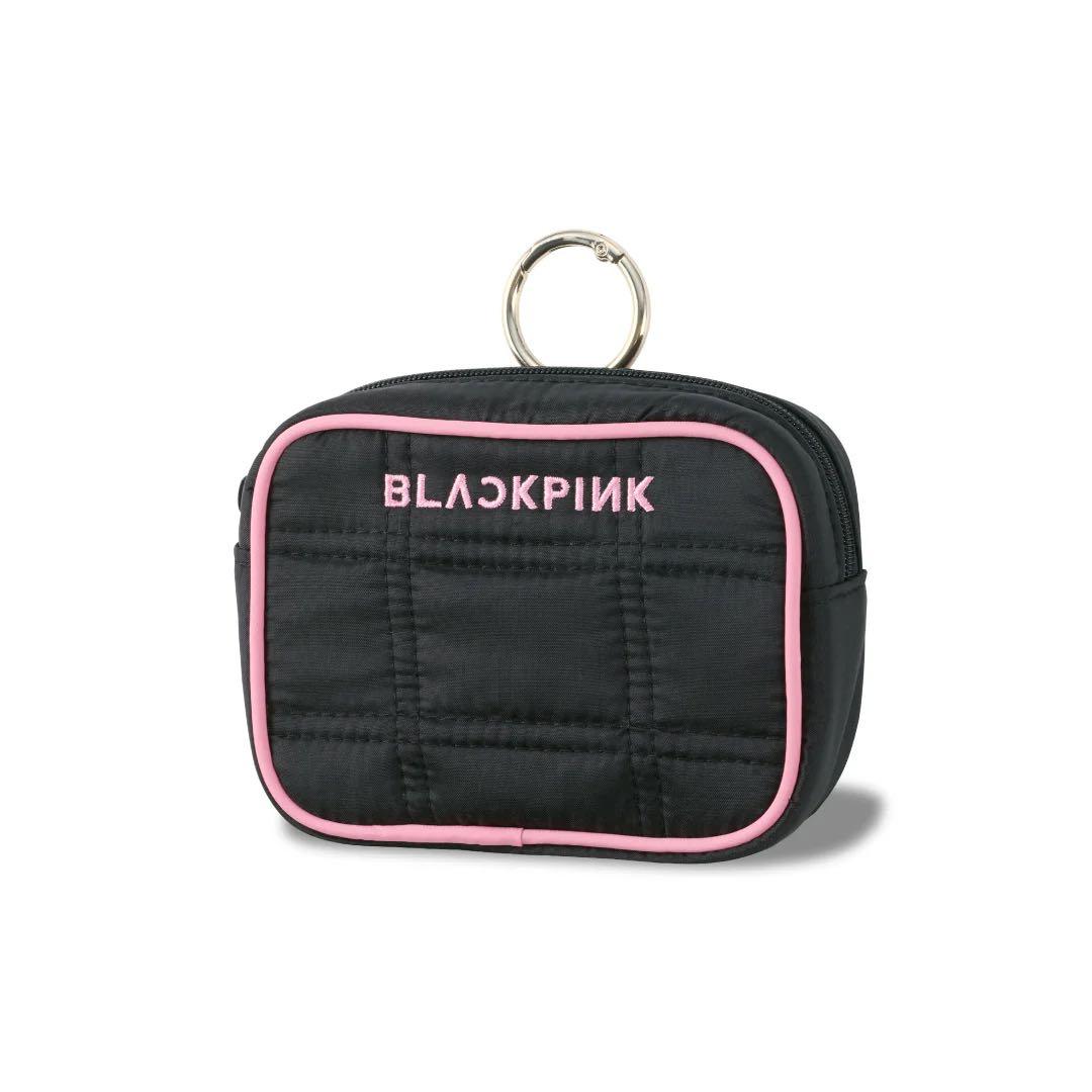 【新品未使用】ボストンバッグ&ポーチ BLACKPINK LOGO バック