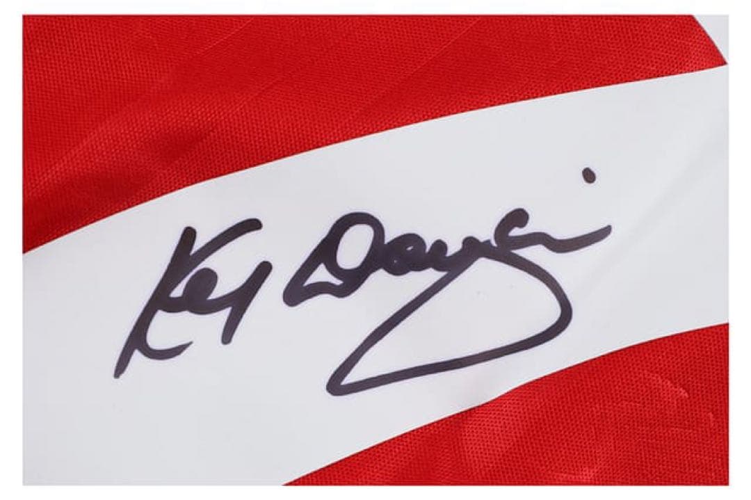 リバプール ダルグリッシュ サイン入り ユニフォーム ベケット鑑定済