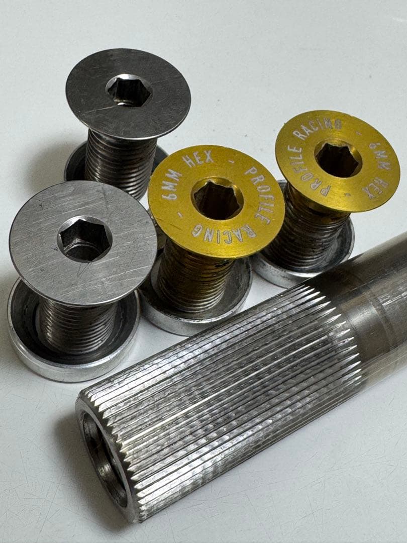 PROFILE Racing CRANK SET 160mm チタン