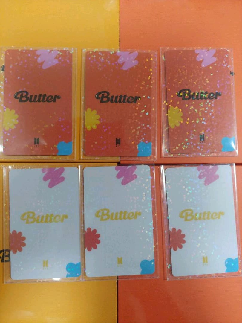 BTS　防弾少年団　butter　ラキドロ　トレカ　セット