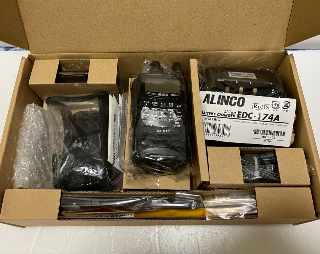 ken210 様 ALINCO DJ-X11A ワイドバンドレシーバー 美品