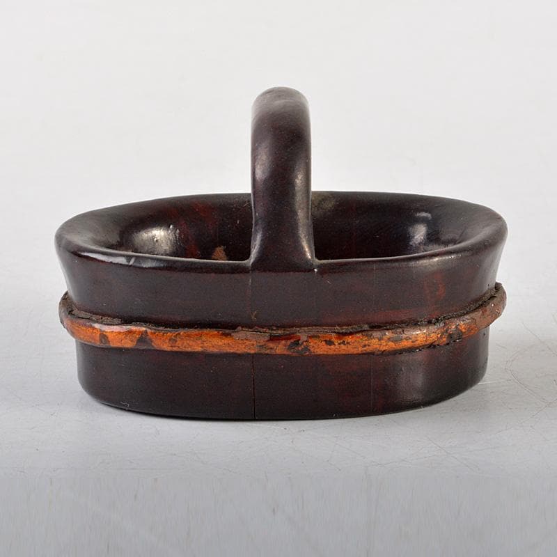 煎茶道具　唐木紫檀製　茶巾入　小物入　M　Ｒ5920