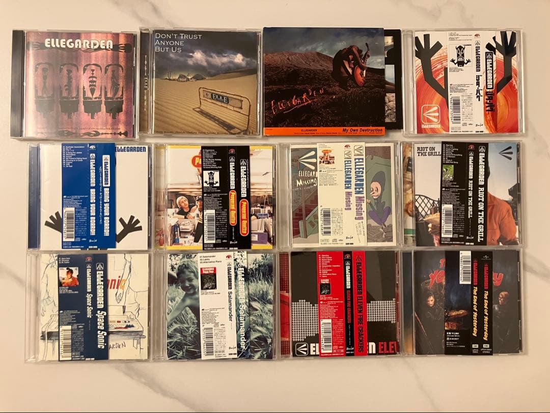 ELLEGARDEN エルレガーデン CD 全12枚 まとめ売り セット
